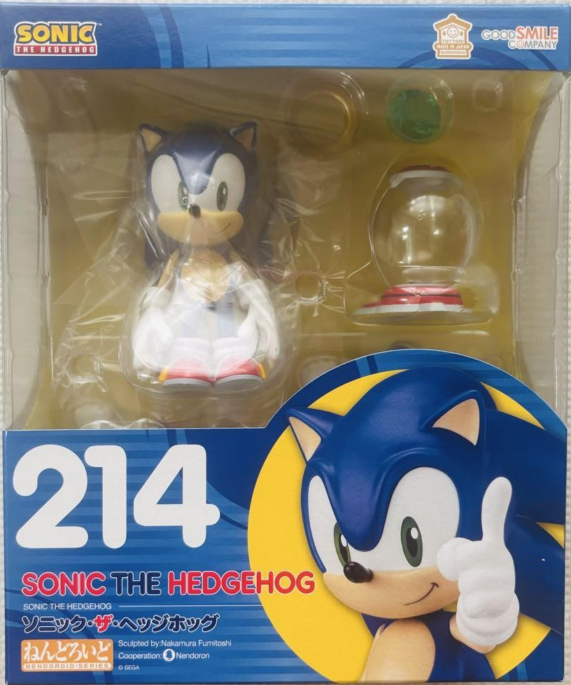 Nendoroid Sonic The Hedgehog Action Figure #214 Good Smile Company