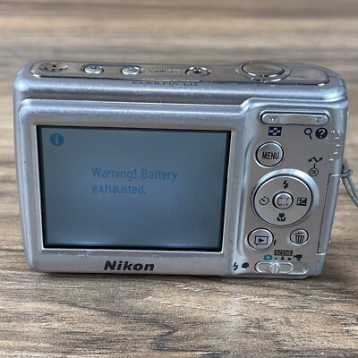 Nikon COOLPIX L12 7.1MP Digital Camera⚠️batteries Exhausted