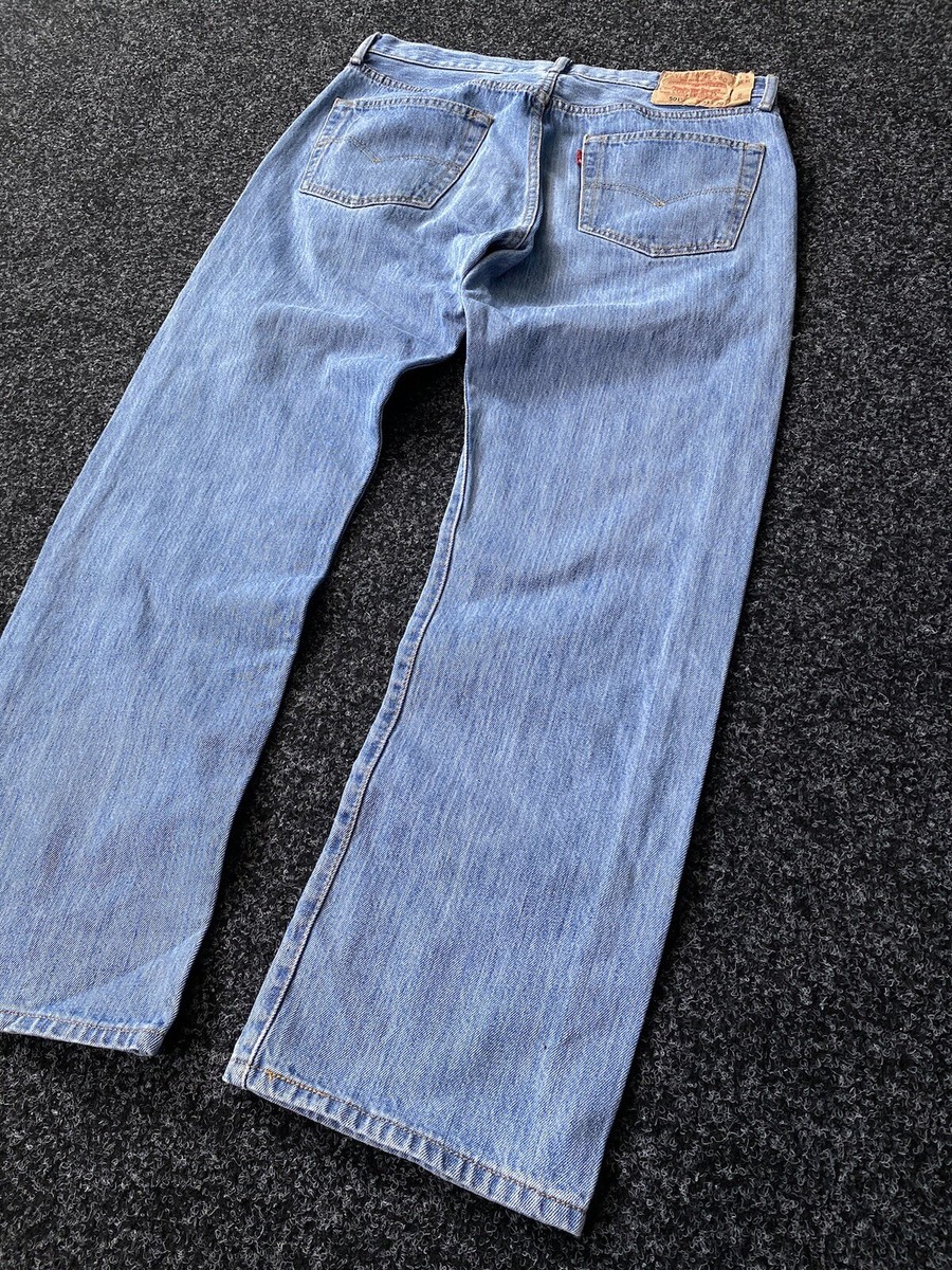 Vintage 90s Y2K Levi's 501 Jeans baggy pants Men's W34 Size | eBay