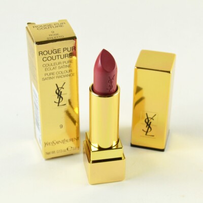 Yves Saint Laurent Rouge Pur Couture Lipstick 9 ROSE STILETTO