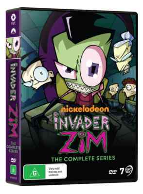 INVADER ZIM : THE COMPLETE SERIES + EXTRAS [ALL REGIONS] (7DVD) | eBay
