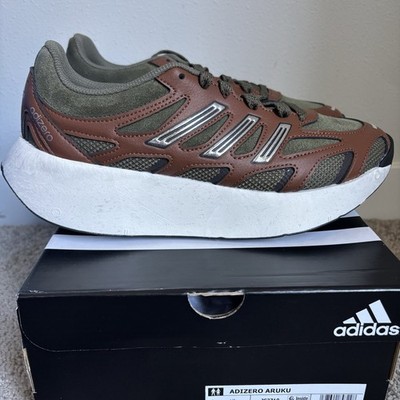 Adidas Adizero Aruku Brown Olive JS3710 Size 8 New Authentic | eBay