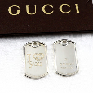 Gucci Dog Tag Necklace for sale | eBay