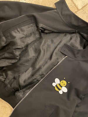 RARE Dior x Kaws Bee Drill Black Jacket, Kim Jones, Size 50 | eBay