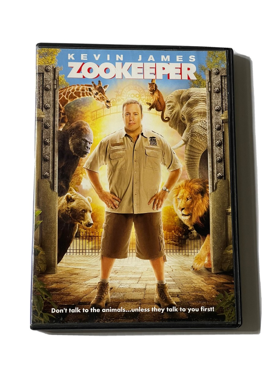 Zookeeper DVD Widescreen Kevin James Kids Family Movie 43396376731