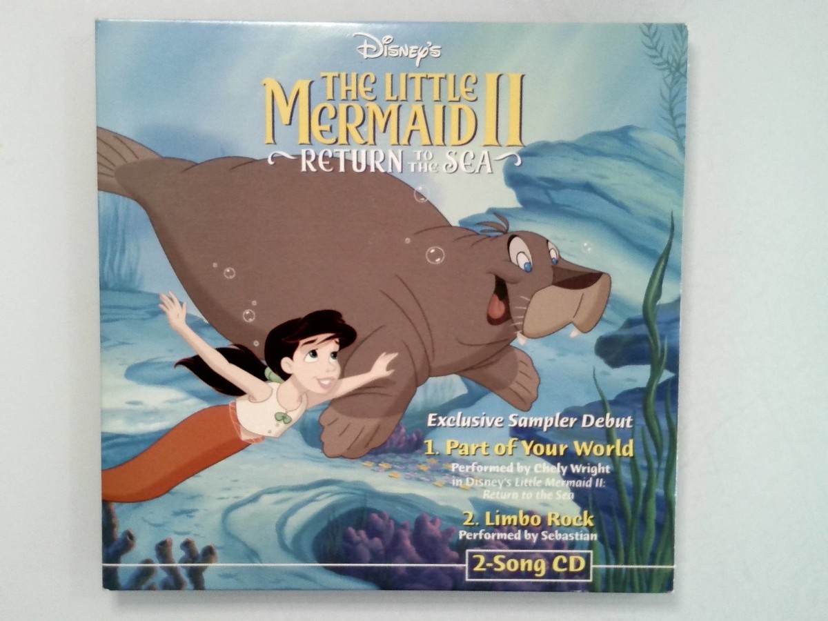 Disney's The Little Mermaid II Return to the Sea CD 2000 Promo
