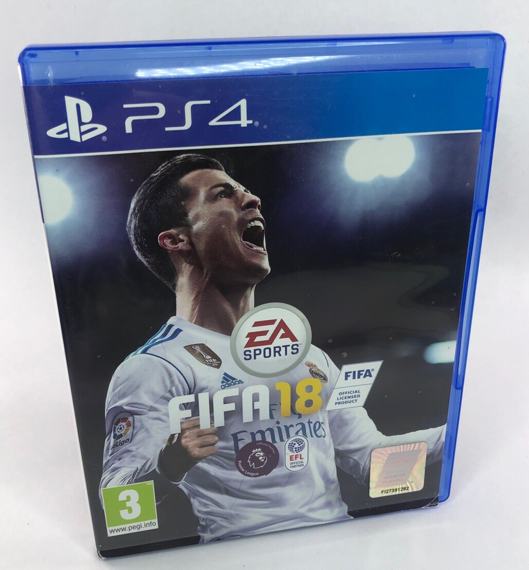 FIFA18 - PS4 - PlayStation 4 - Used Condition - Scratch Free Disc