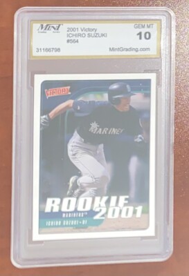 2001 Victory Ichiro Suzuki #564 Rookie Card GEM Mint 10 | eBay