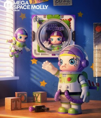 Authentic Mega Space Molly 400% Buzz Lightyear Figure Gift | eBay