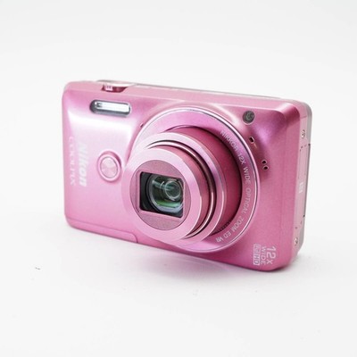 Nikon COOLPIX S6900 Pink Compact Digital Camera Working Used | eBay