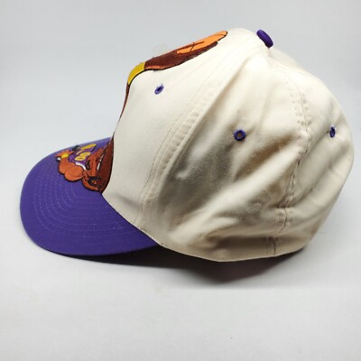 Vintage Los Angeles Lakers Snapback Hat Cap Adult Dunkman Nissin