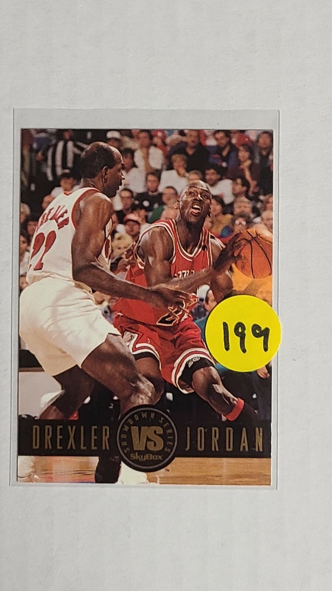 1994 Skybox Basketball Card #SS11 Drexler VS Jordan Showdown EX | eBay