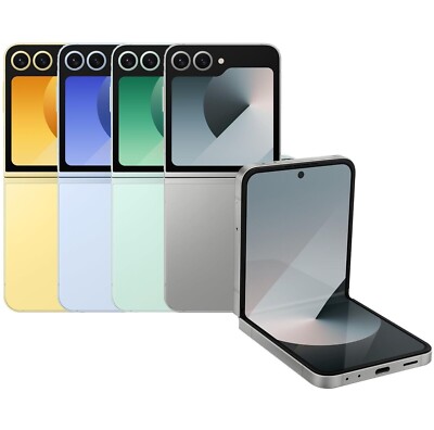 Samsung Galaxy Z Flip6 - 256 GB - Silver Shadow (Unlocked) for