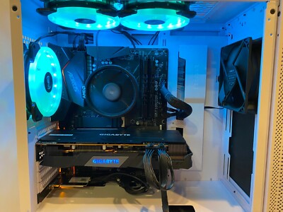 Desktop, Custom Gaming PC, AMD Ryzen 5 3600, Radeon rx 5700 xt