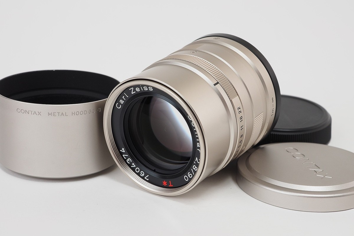 Contax Carl Zeiss Sonnar T* 90mm F2.8 Lens For G1 G2 [Very good