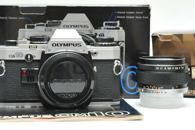 Olympus OM-10 35mm Film Camera W/50mm f/1.4 Zuiko Manual Focus