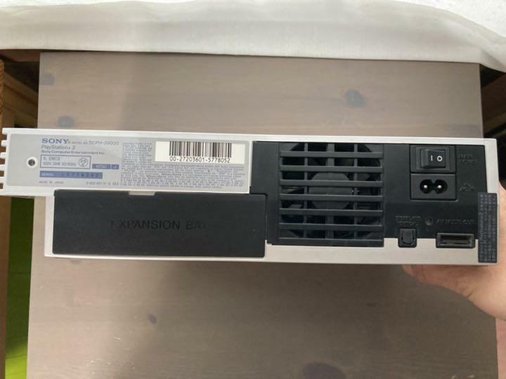 SONY PS2 PlayStation 2 SCPH-39000 SILVER Game Console Japanese