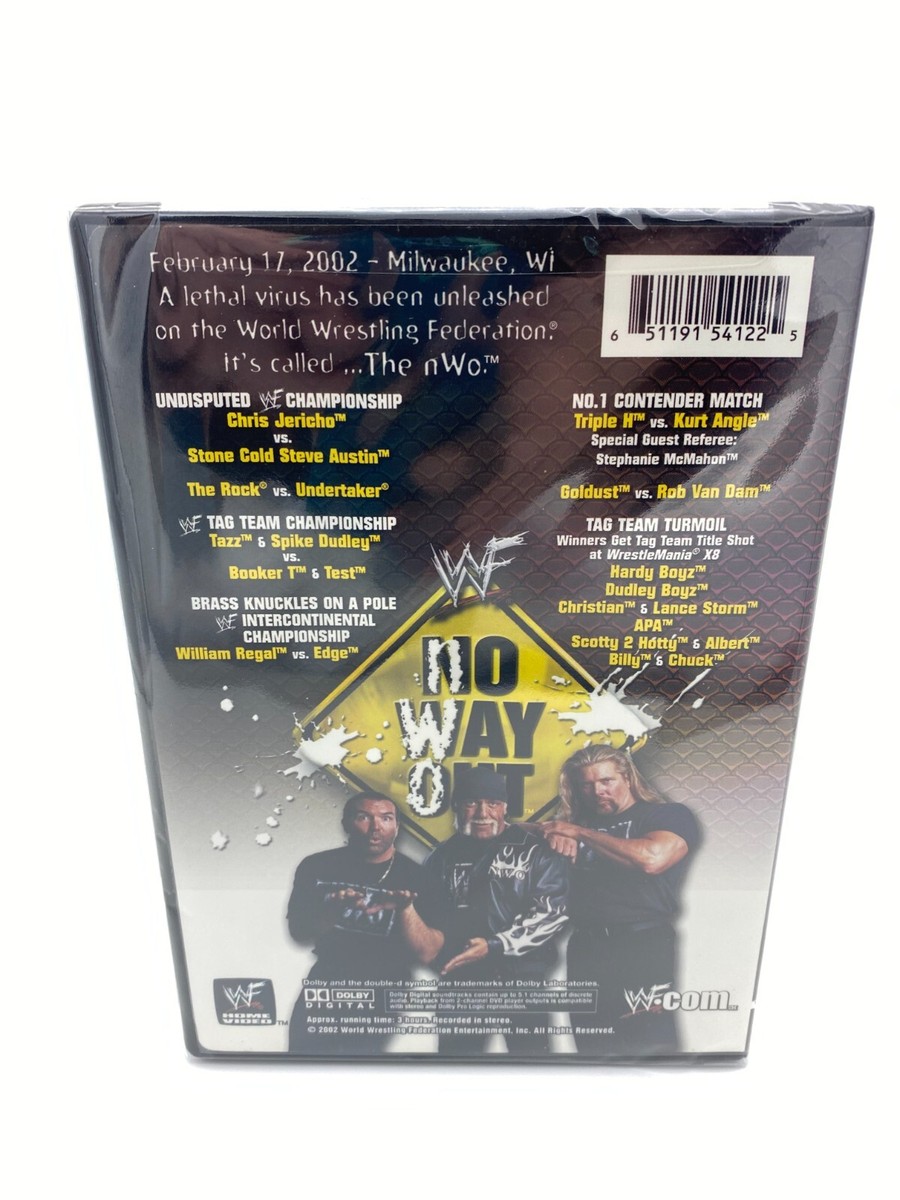 WWF - No Way Out 2002 (DVD, 2002) 651191541225| eBay