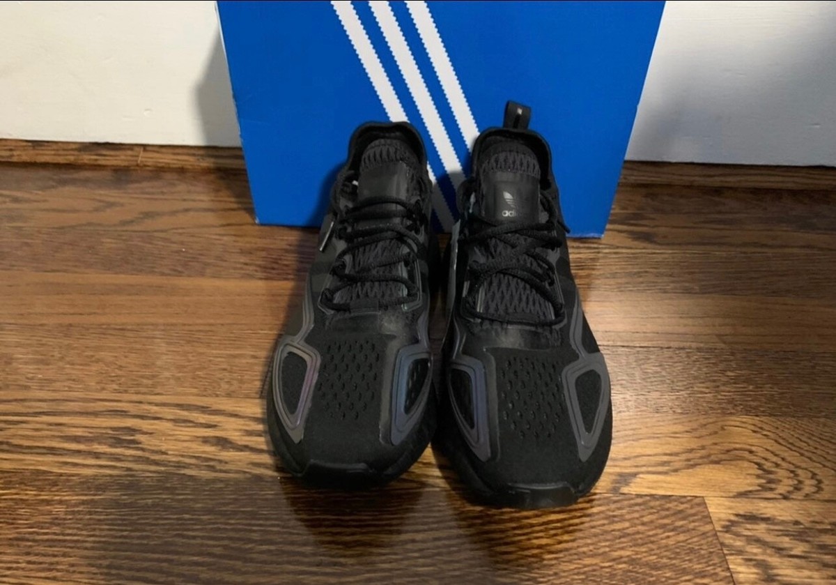 Adidas ZX 2K Boost 2.0 Youth Athletic Shoe Black Running Sneaker