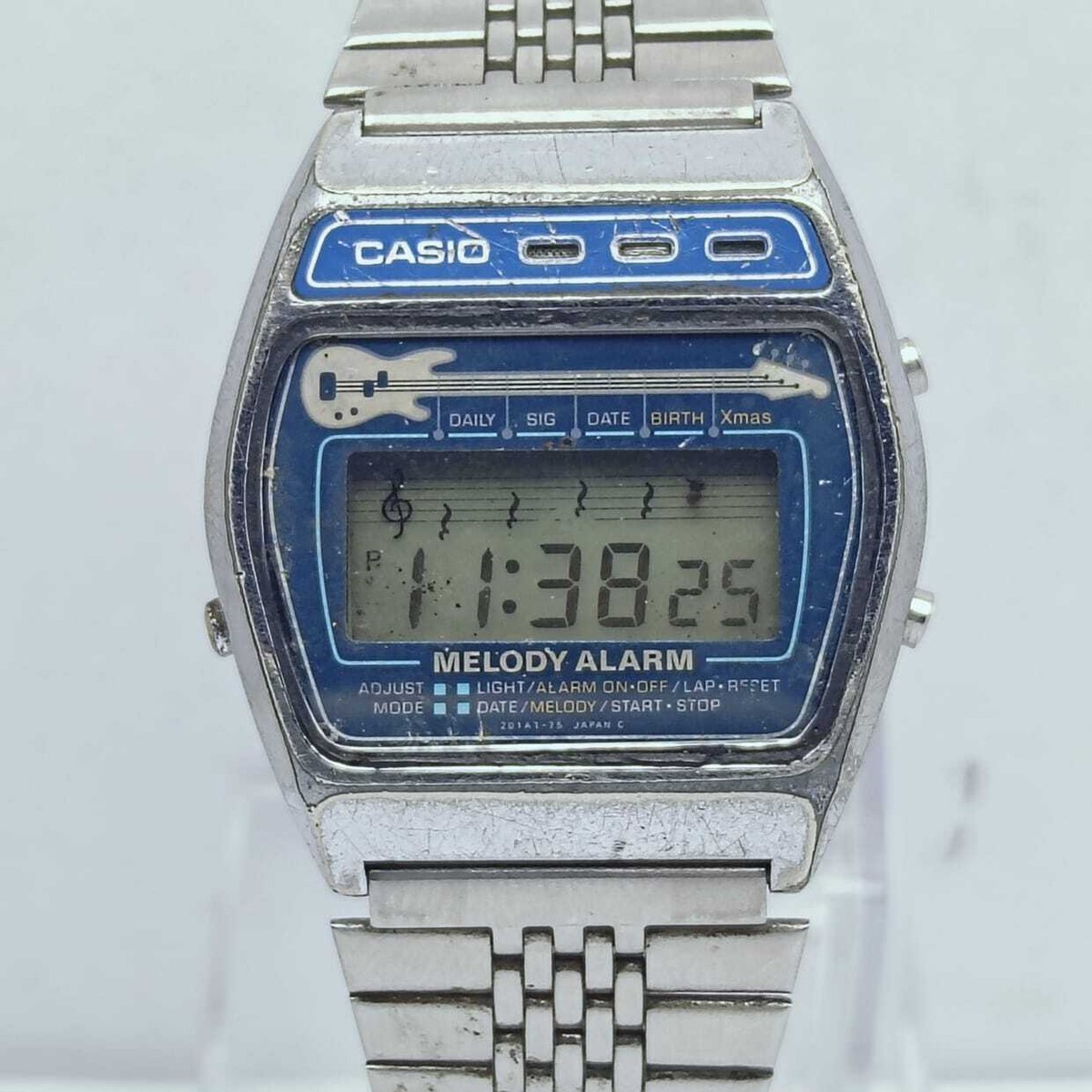 Casio Melody Alarm Chronograph 82 M-321 Digital Men's Vintage