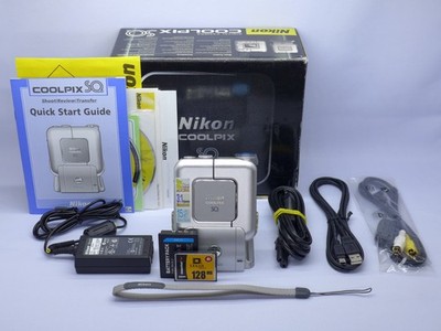 Nikon COOLPIX SQ 3.1MP Digital Camera - Silver for sale online | eBay