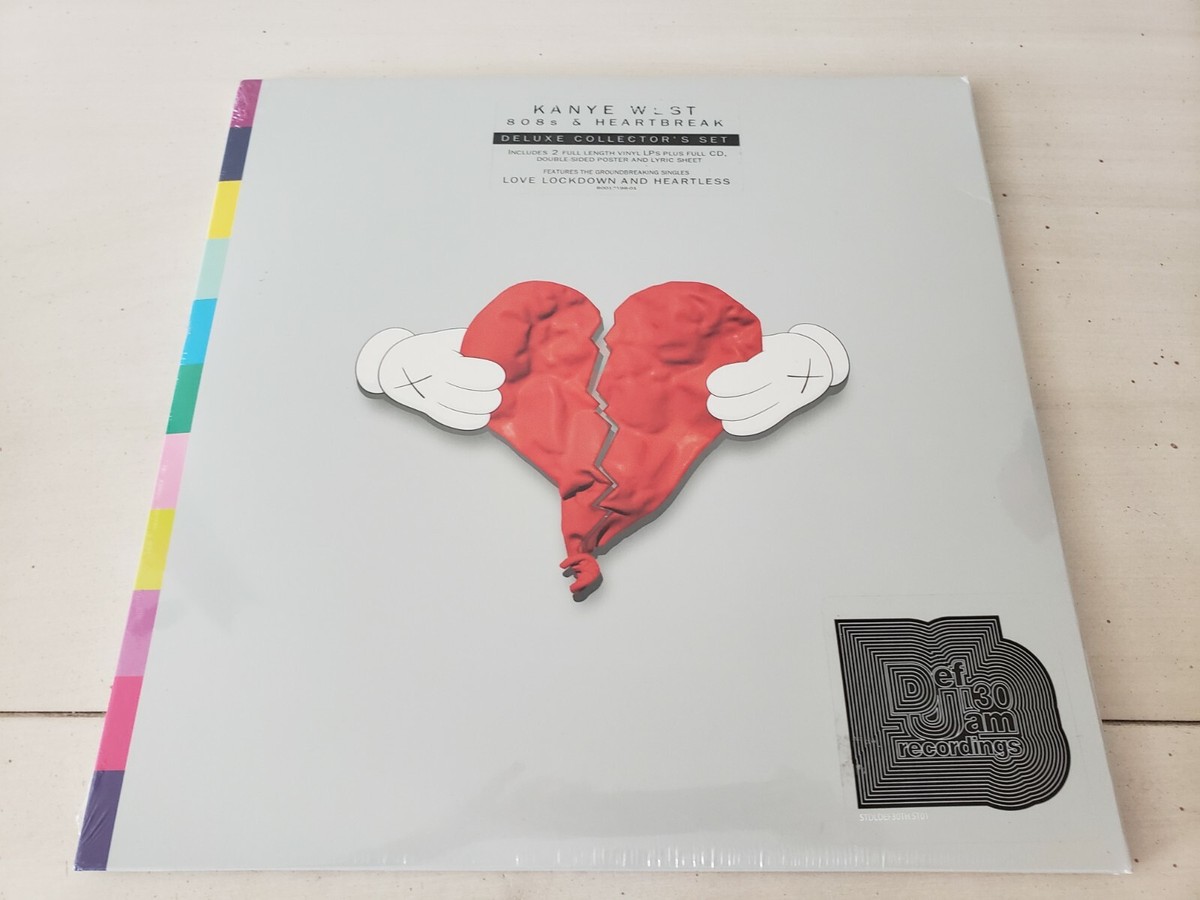 Kanye West 808s & Heartbreak 2xLP, CD & Poster (BRAND NEW & SEALED