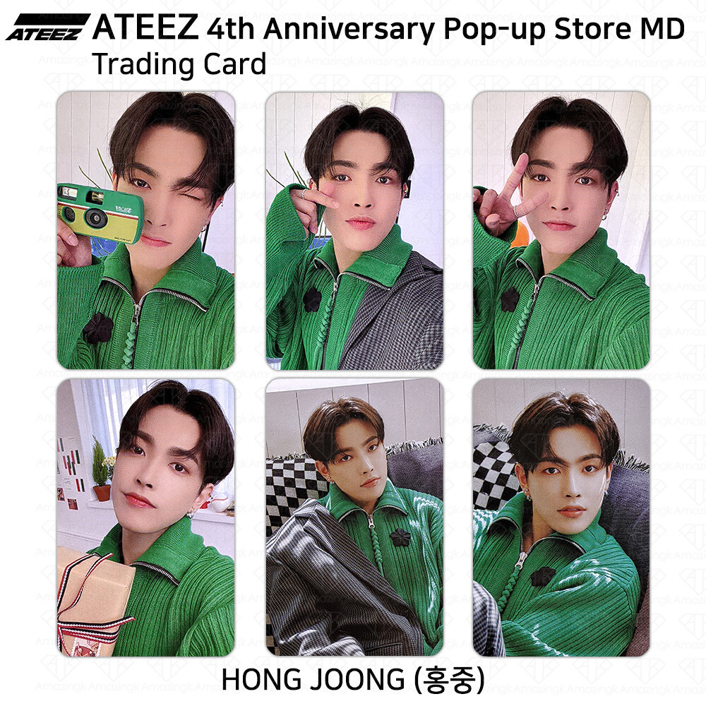 ATEEZ 4th Anniversary Atiny Room Pop Up Store Official MD Trading