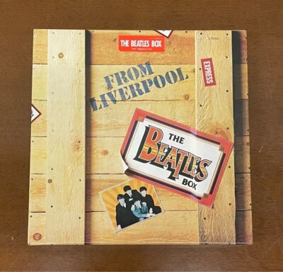 THE BEATLES / Box From LIVERPOOL 8 LP Vinyl 1980 EMI Compilation