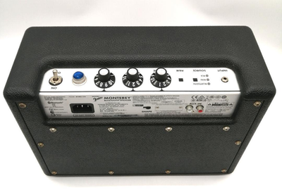 Fender Monterey Bluetooth Speaker Black Used Works w/Power Cord