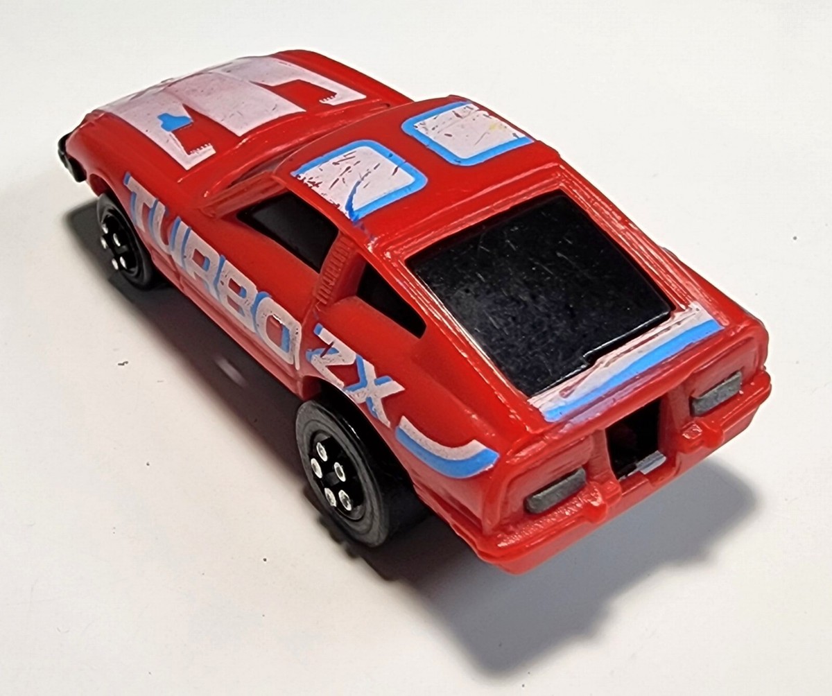 VINTAGE 1980 Kidco Burnin' Key Cars Red Datsun Turbo 280ZX Plastic