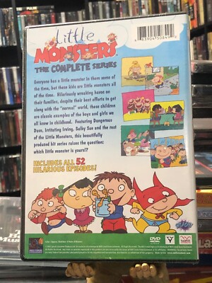 Little Monsters (DVD) The Complete Series! All 52 HILARIOUS