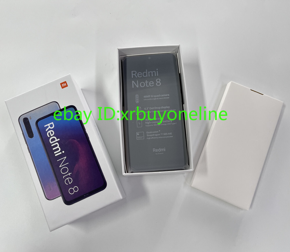 Unlocked Xiaomi Redmi Note 8 4/64GB 6/128GB 4G LTE Android Phone