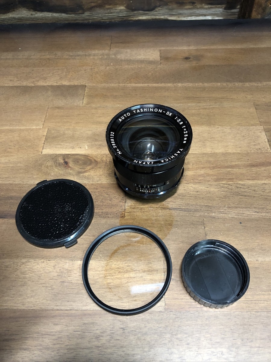 vintage Yashica Auto Yashinon DX 28mm f2.8 M42 Mount | eBay