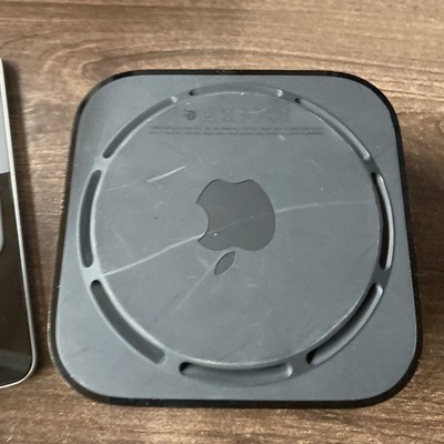 Apple TV 4K Ethernet A1842 With Remote, No Power Cord, Untested