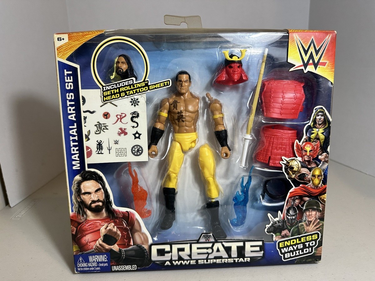 Mattel Deluxe Create a WWE Superstar Samurai Seth Rollins Ninja
