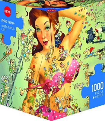 Heye Insta-Girl's Life - 1000 Piece Puzzle | eBay
