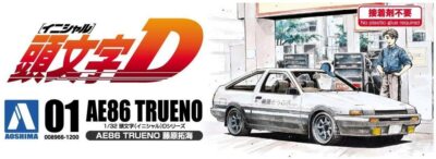 Aoshima 1/32 kit Initial D Takumi's Machine Toyota 86 standard ver