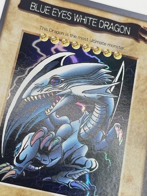Yugioh bandai No.118 Blue Eyes White Dragon 1999 old school