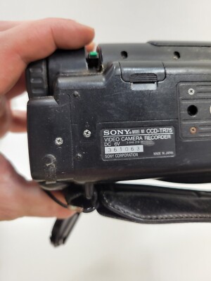 Vintage Sony Handycam CCD-TR75 8mm Video Camcorder Camera with