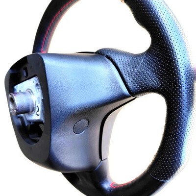 Nissan MOMO Steering Wheel OEM 350Z Z33 G35 V35 Black Leather JDM