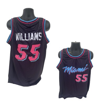 Jason Williams Unsigned Miami Heat Miami Vice Custom Black Jersey