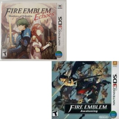 Fire Emblem Awakening + Echoes: Shadows of Valentia 3DS New Game