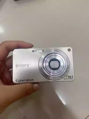 SONY DSC-W350 Digital Camera CyberShot Silver with Battery