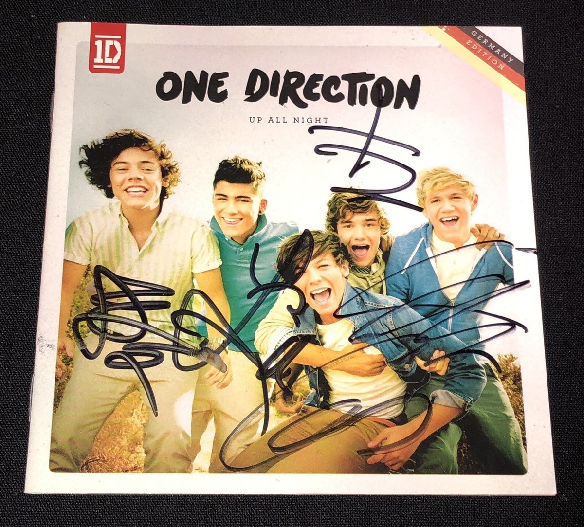 One Direction Signed Up All Night CD Booklet JSA LOA Autograph