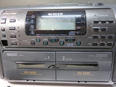 完動美品AIWA CSD-SR6改 Bluetooth搭載CDラジカセ