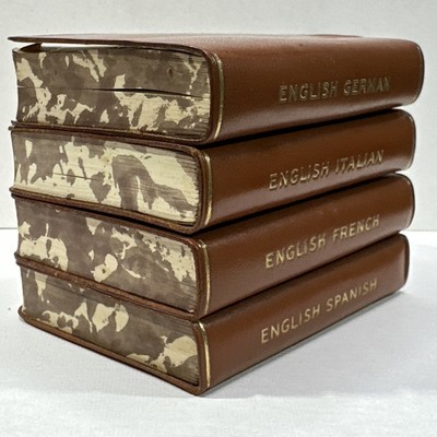 Vintage Burgess/Bowes Midget Translation Dictionaries 4