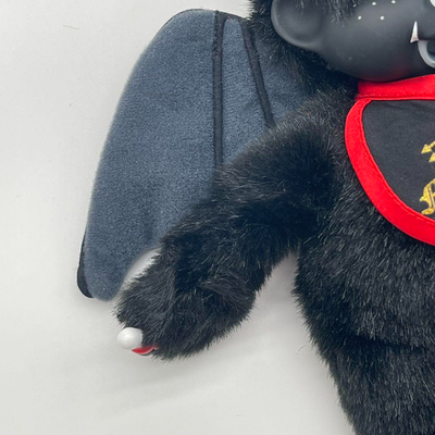 Monchhichi Devil Black Plush 2008 Limited Edition Official Shop S