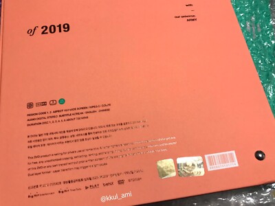 BTS Memories of 2019 Official DVD with SUGA Photocard- Full Set | eBay