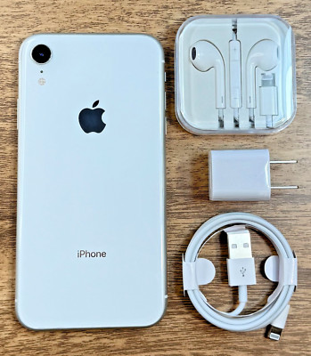 Apple iPhone XR White 128GB (Unlocked) - Good Condition | eBay