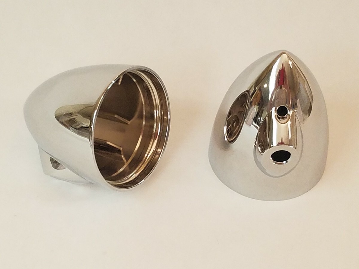 Big Dog OEM Front Turn Signal Housings PAIR (2003-11) K9, Chopper